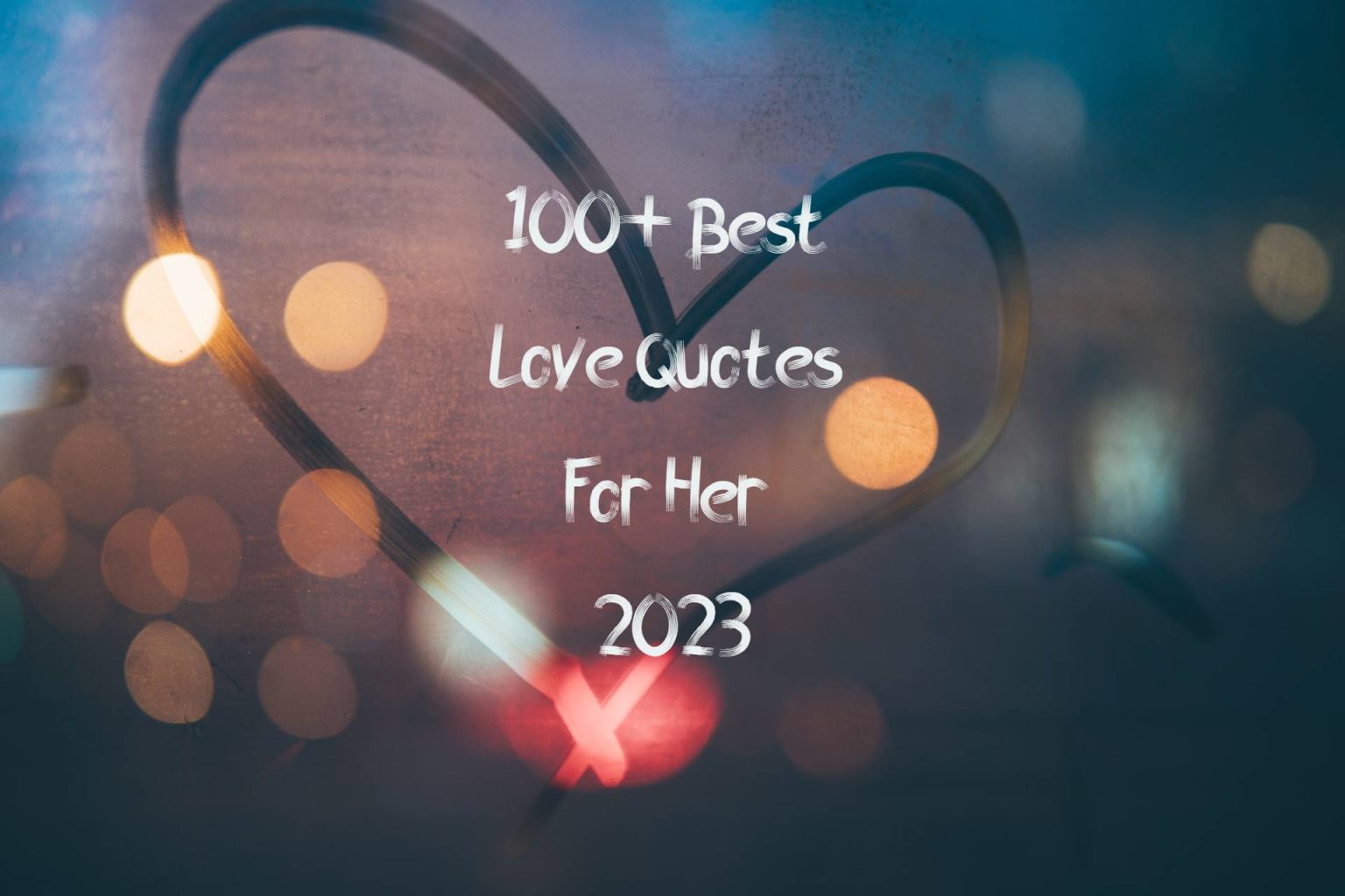 best love message for her 2023