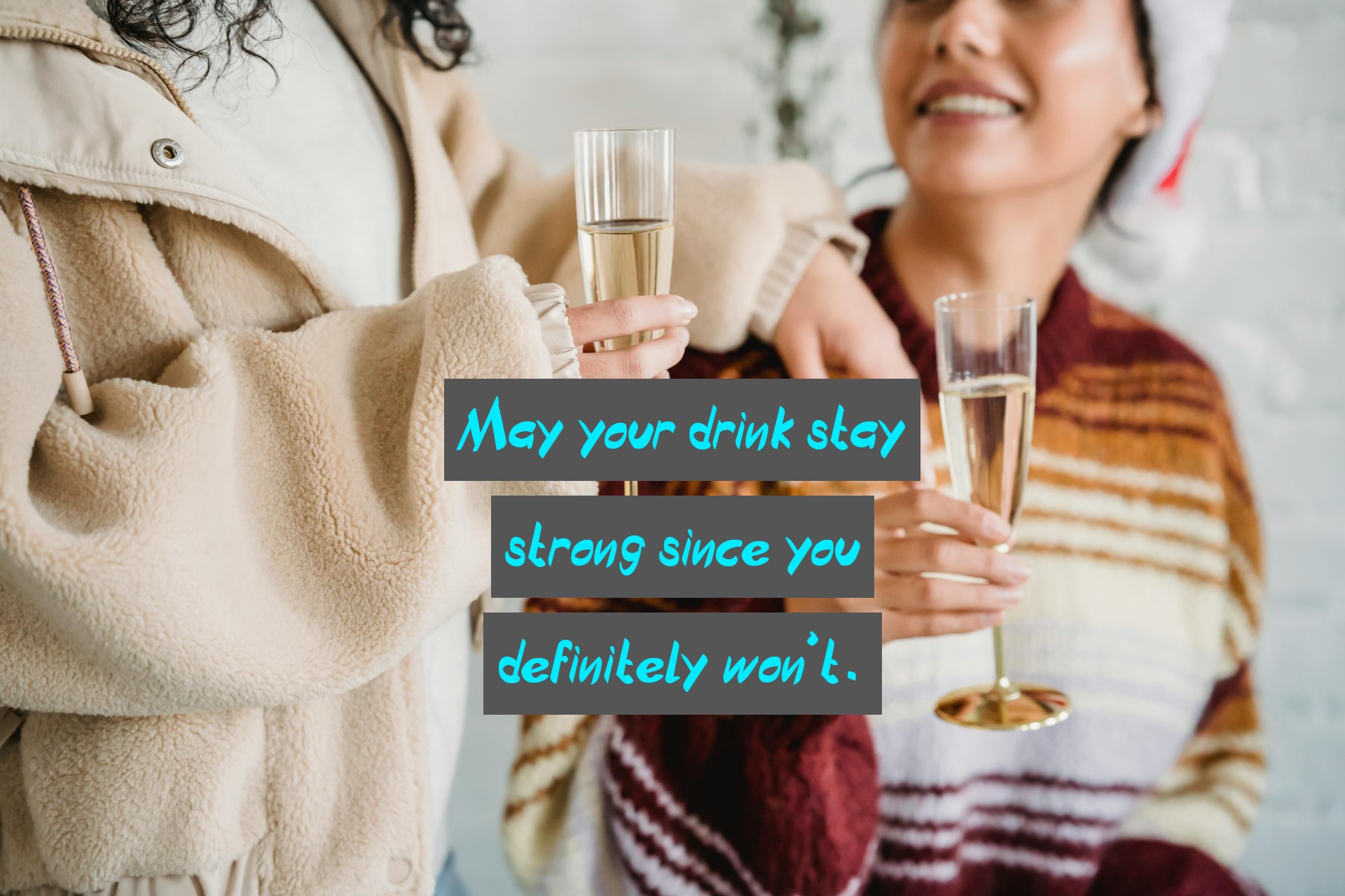 200 Best Christmas Captions for Alcoholic Friend