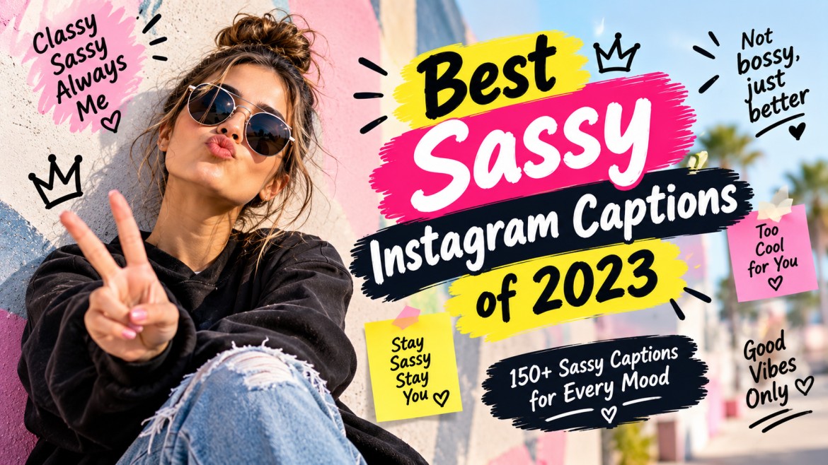 150+ Best Sassy Instagram Captions of 2023