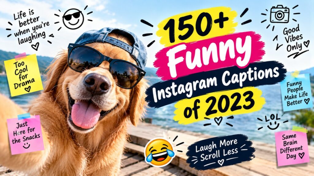 150+ Funny Instagram Captions of 2023