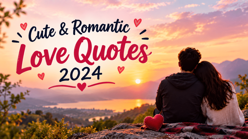 Cute & Romantic Love Quotes 2024 ❤️❤️