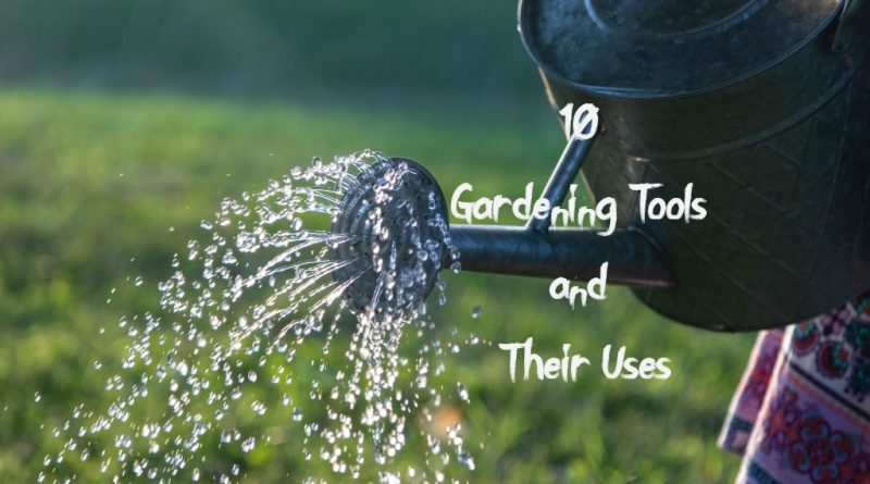 10 Gardening Tools and Their Uses